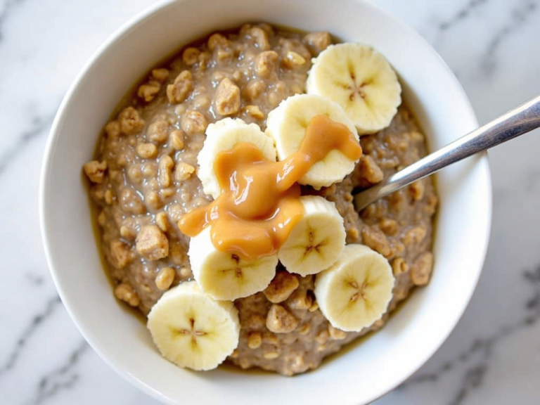 Peanut Butter & Banana Oatmeal Bowl for a Healthy Breakfast 1 4UIfoZKZy6YpfVDaUJWBH
