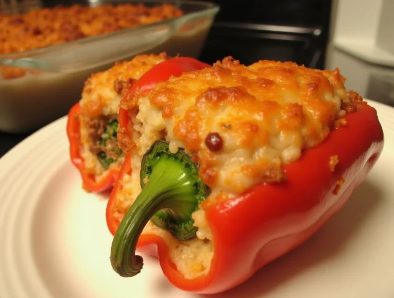 Stuffed Bell Peppers with Ground Beef & Rice Recipe. 9 img 2 1